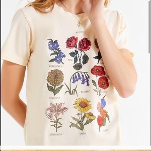 Urban outfitters flower tshirt